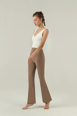 High Waisted Flared Sport Pant