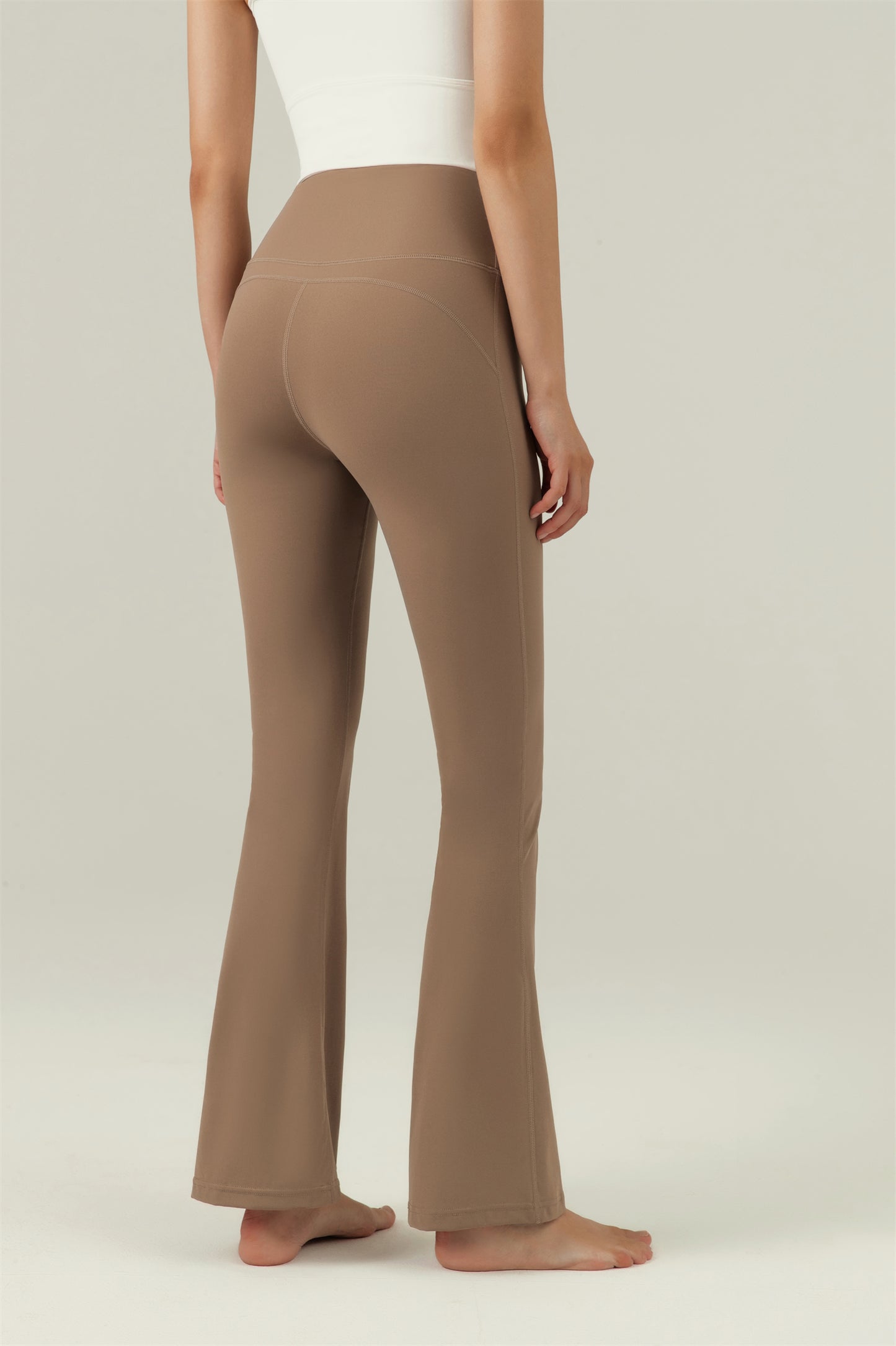 High Waisted Flared Sport Pant