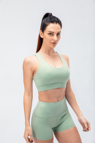 Sports Bra & Shorts Set- Attitude