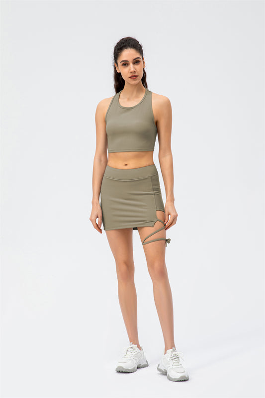 Everyday Tennis Skirt Set- Pure