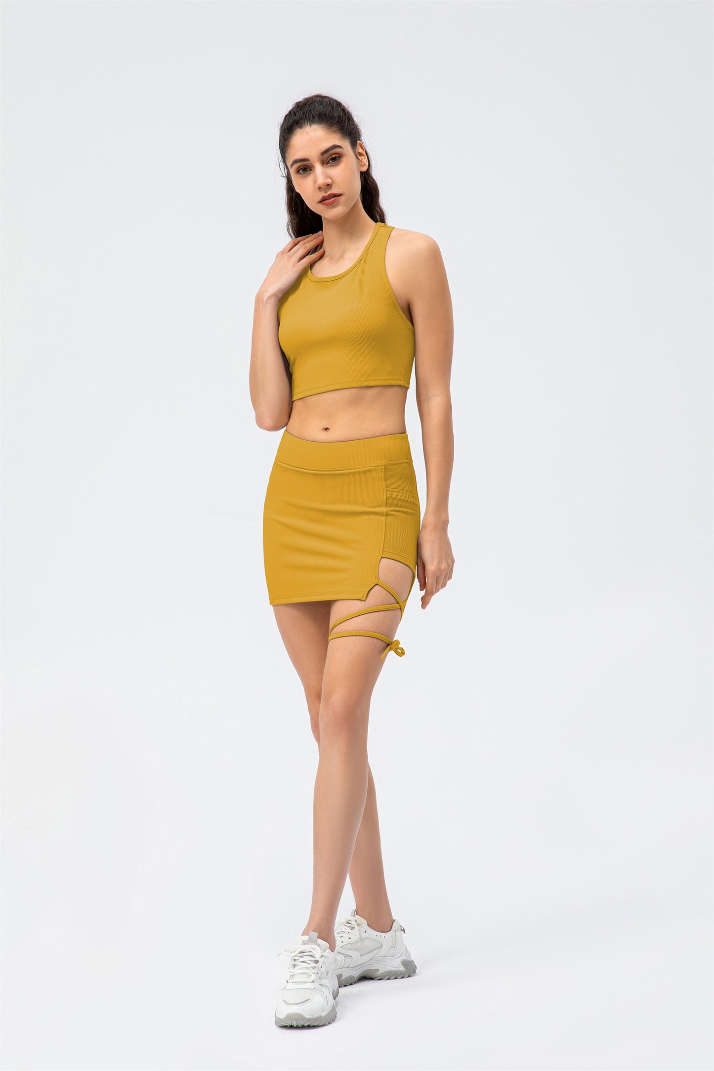 Everyday Tennis Skirt Set- Pure