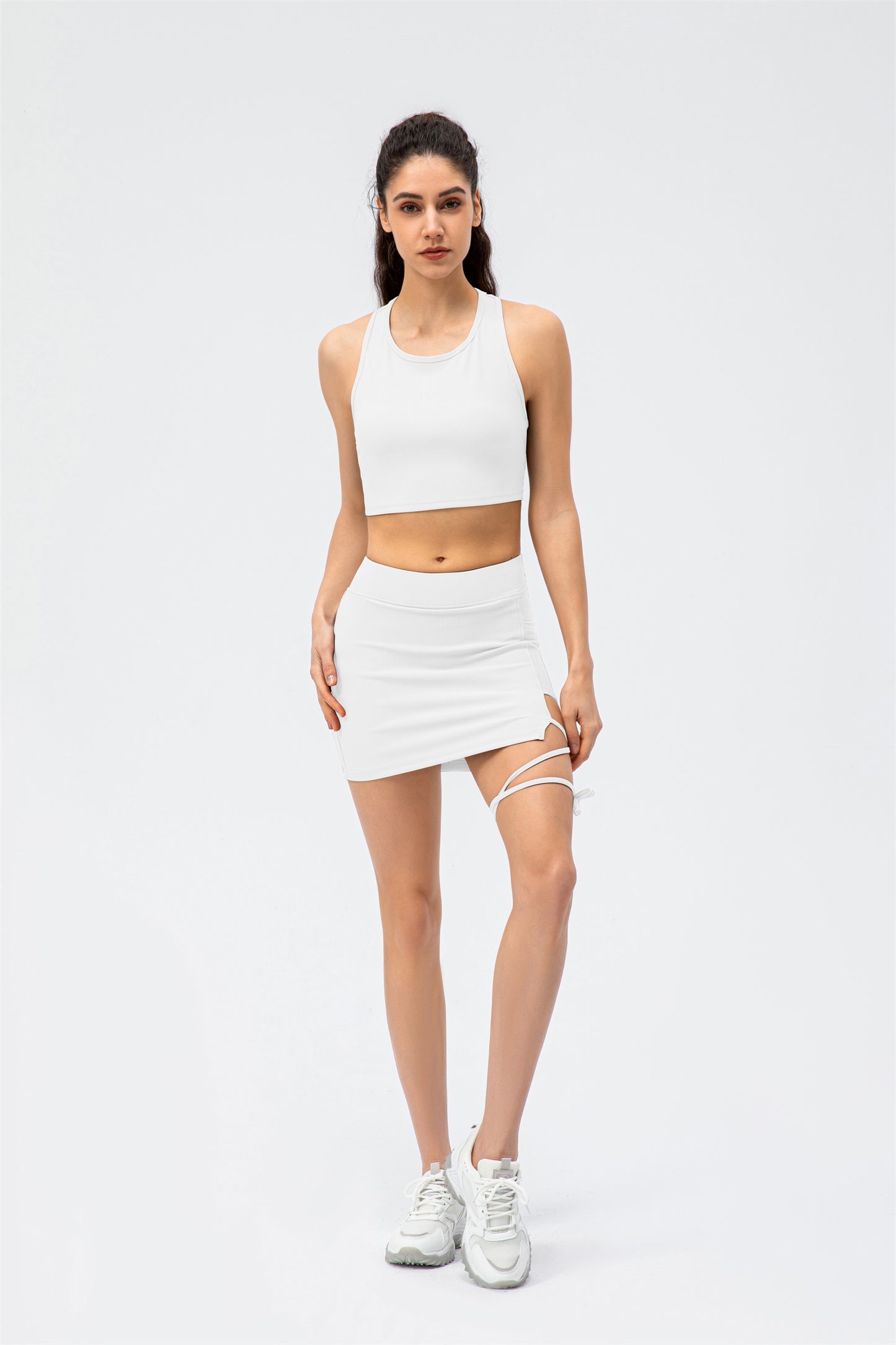 Everyday Tennis Skirt Set- Pure