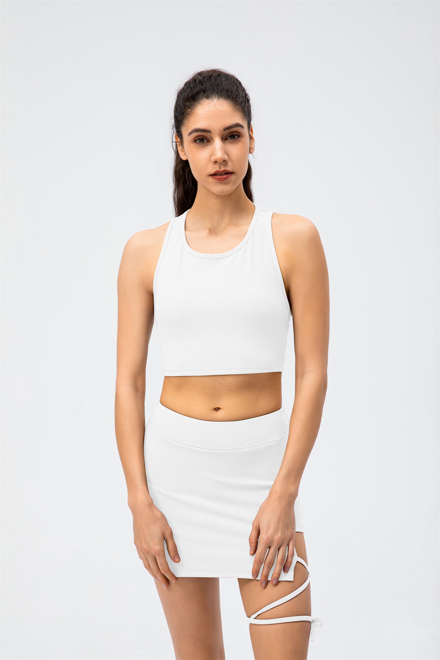 Everyday Tennis Skirt Set- Pure