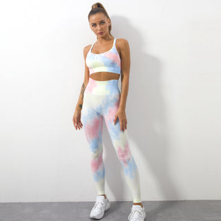 Tie Dye Sports Bra & Leggings