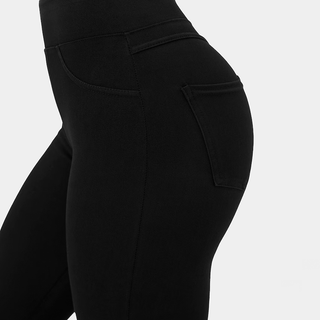 High Waisted Stretchy Denim Leggings