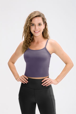 Workout Cropped Tank Top