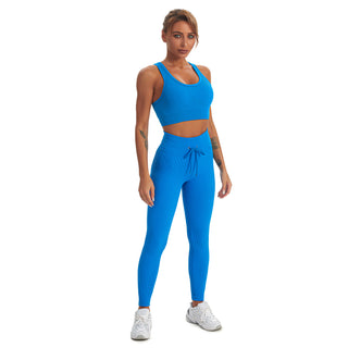 Seamless Gym Yoga Set Tank Top & Leggings