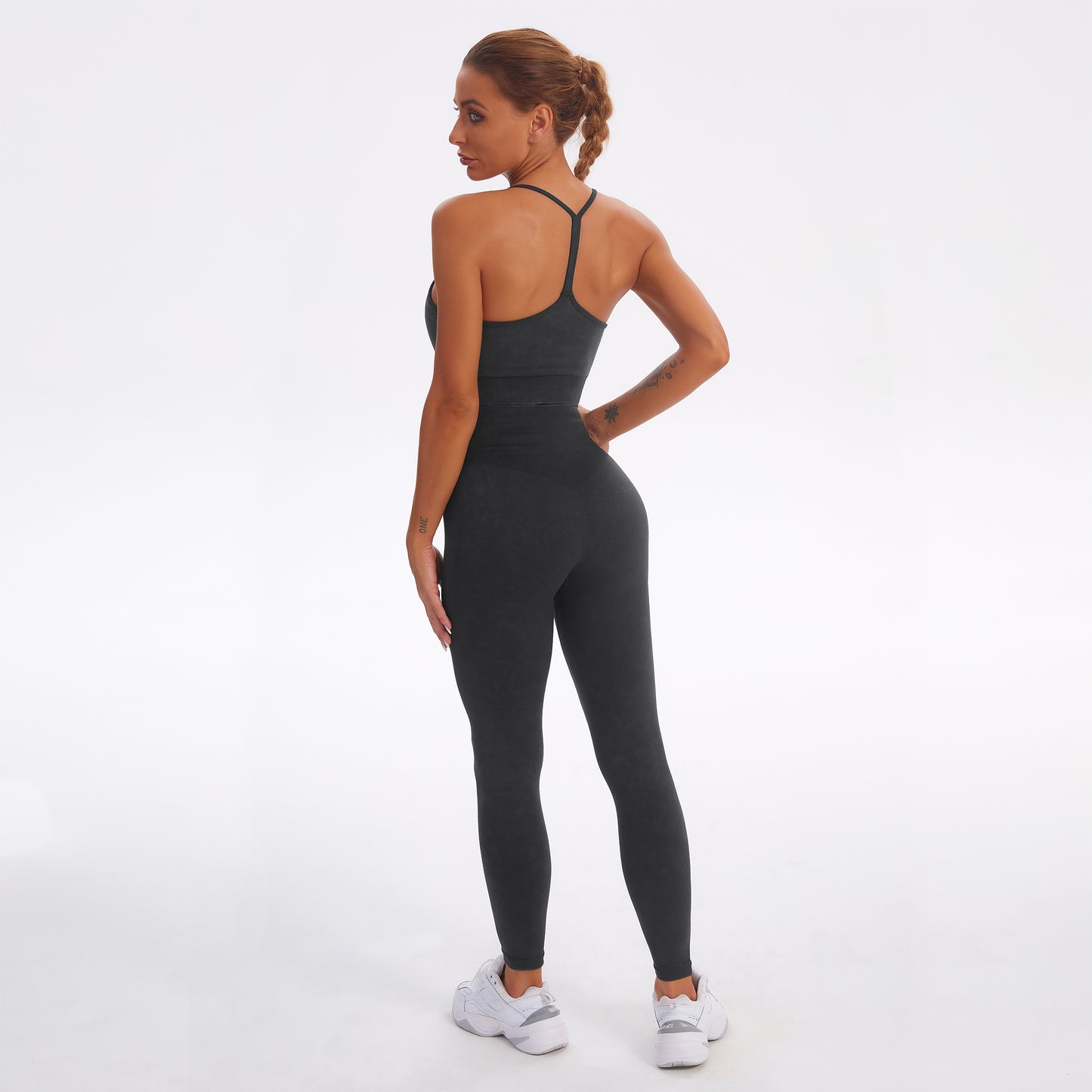 Seamless Gym Yoga Set Sports Bra & Leggings
