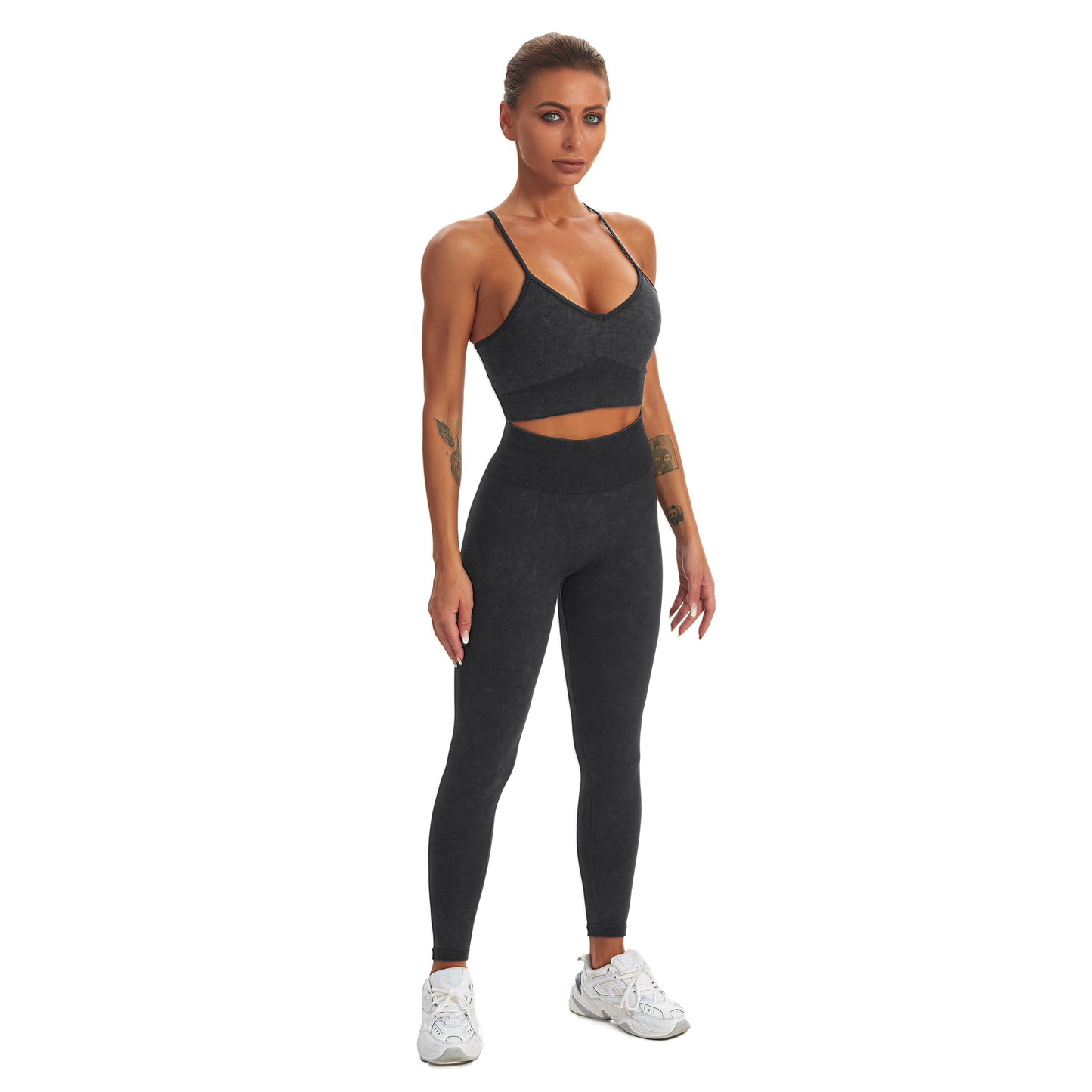 Seamless Gym Yoga Set Sports Bra & Leggings